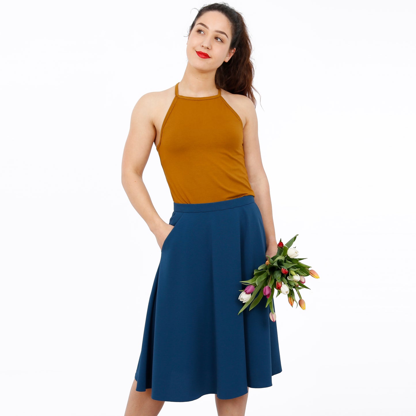 Halbtellerrock FRAU BELLA | Papierschnitt