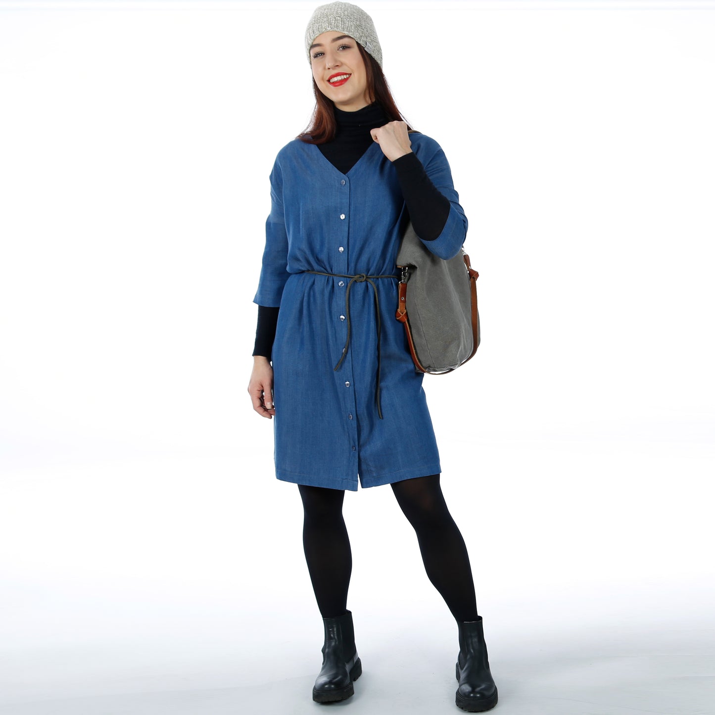 Hemdblusenkleid FRAU EDDA | Papierschnitt