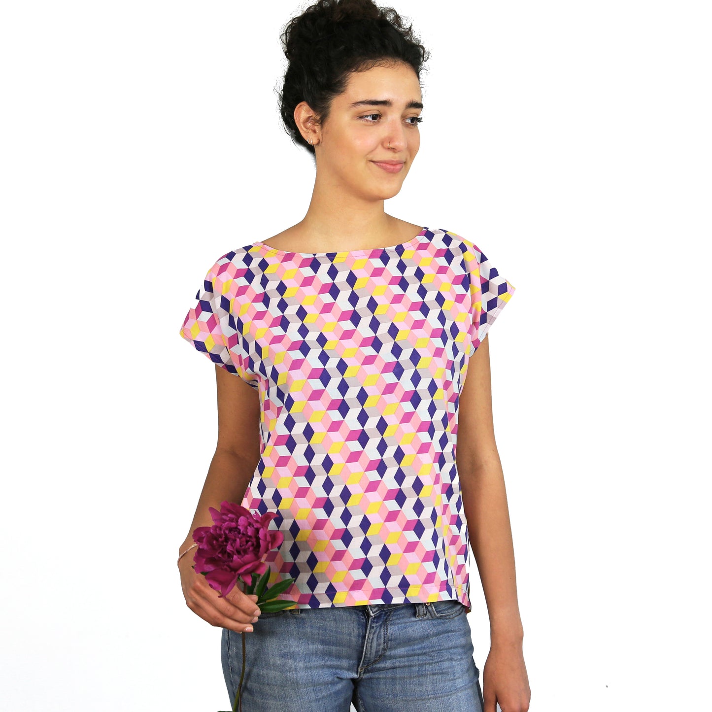 Blusenshirt FRAU LIAH | Papierschnitt
