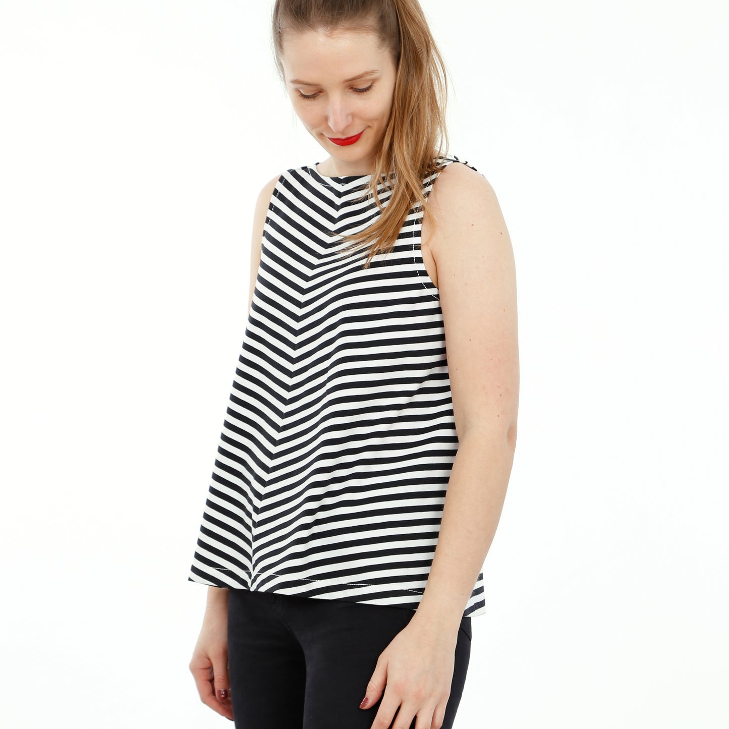 Top FRAU LIZZY | Papierschnitt