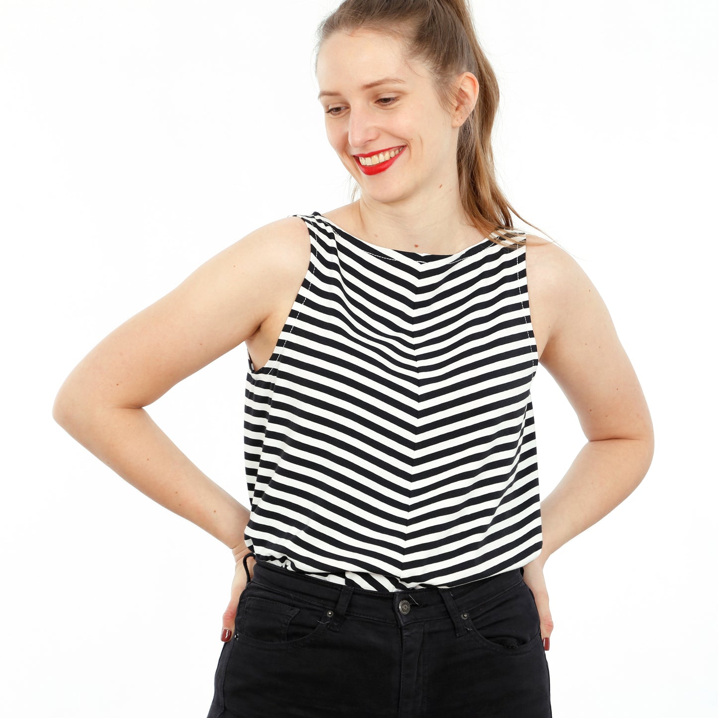 Top FRAU LIZZY | Papierschnitt