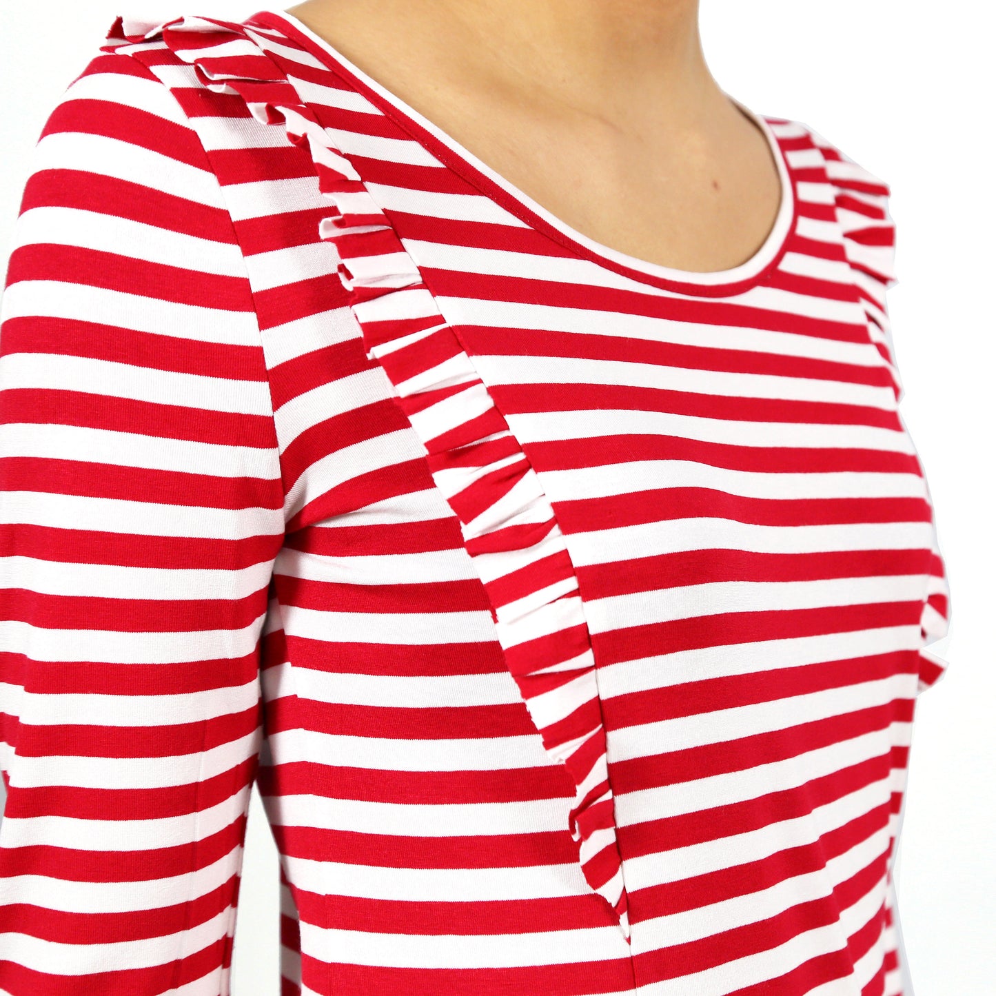 Rüschenshirt FRAU SARA | Papierschnitt