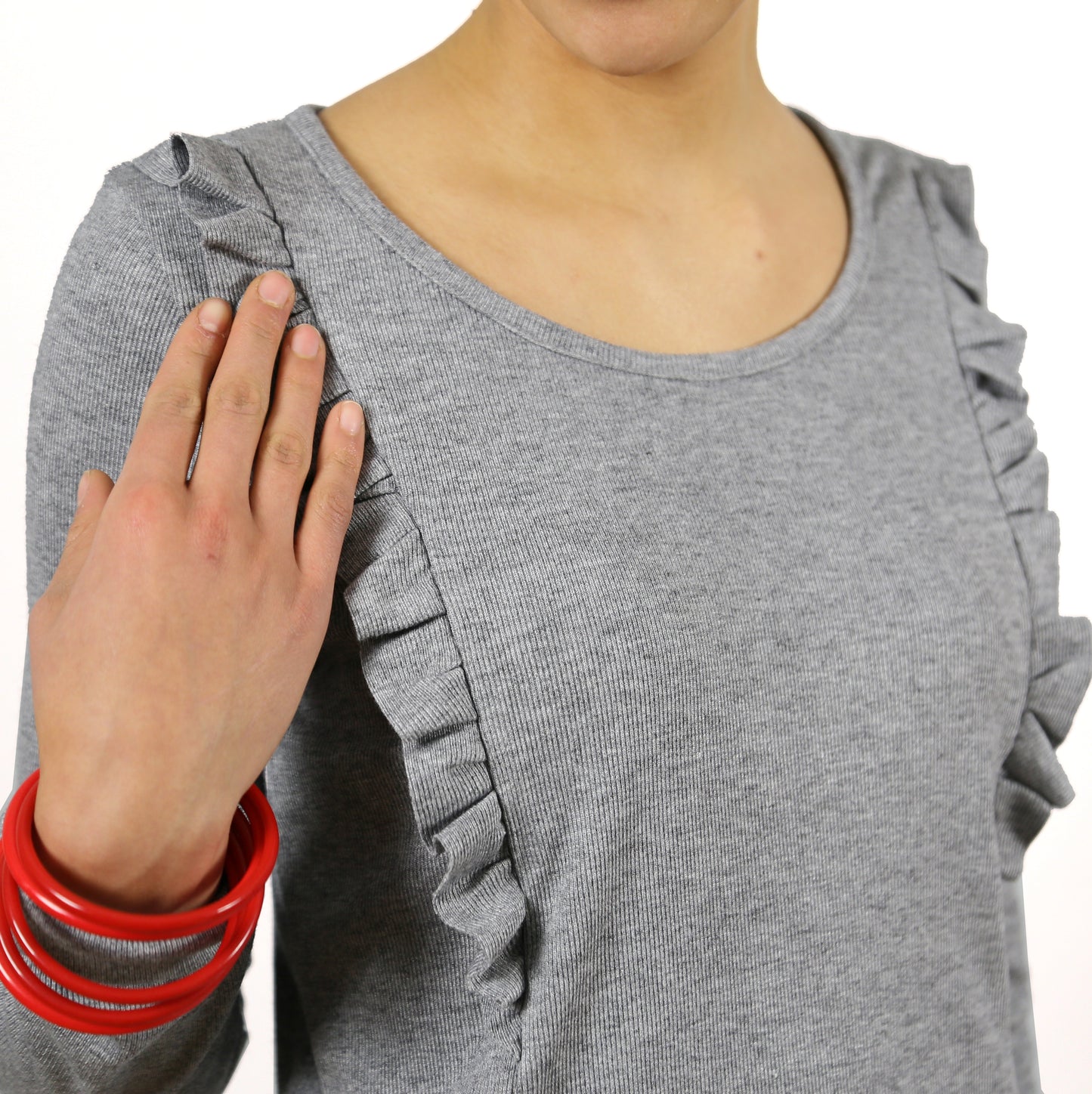 Rüschenshirt FRAU SARA | Papierschnitt