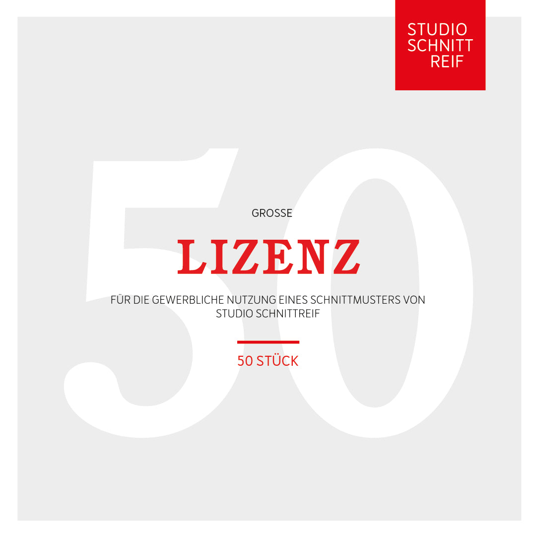 große LIZENZ | 50 Stück