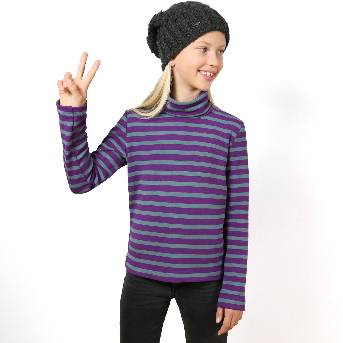 Rollkragenshirt ROMY | Papierschnitt