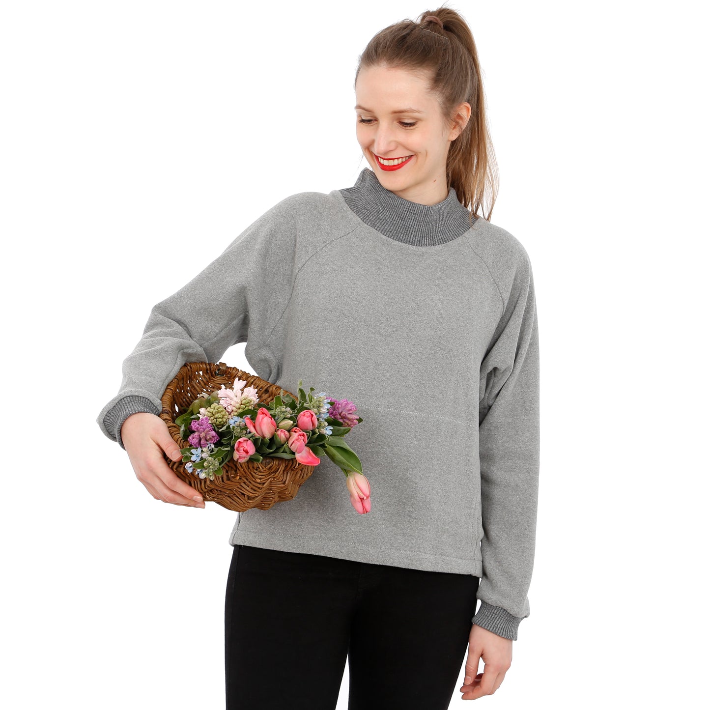 Fledermaussweater FRAU BETTI | Papierschnitt