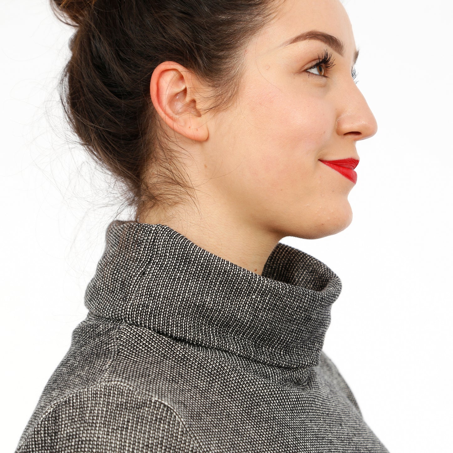 Rollkragenpullover FRAU DÖRTE | Papierschnitt