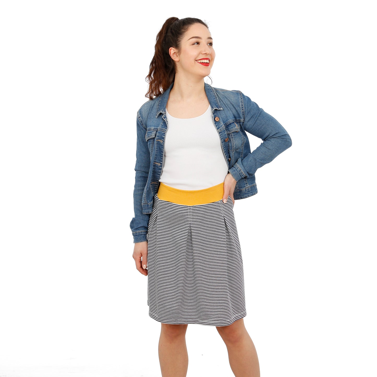 Jerseyrock FRAU ANTJE | Papierschnitt