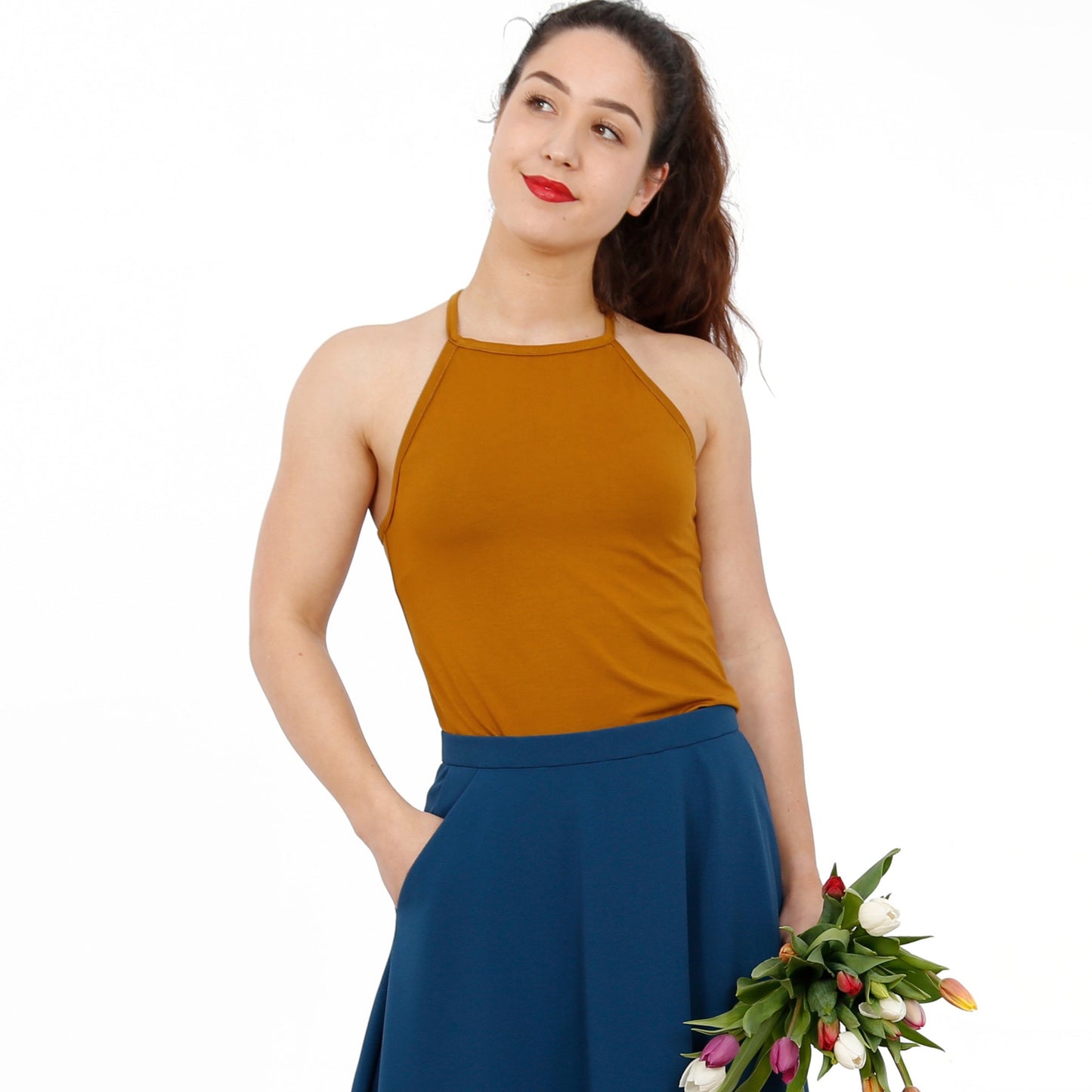 Top FRAU ELIN | Papierschnitt