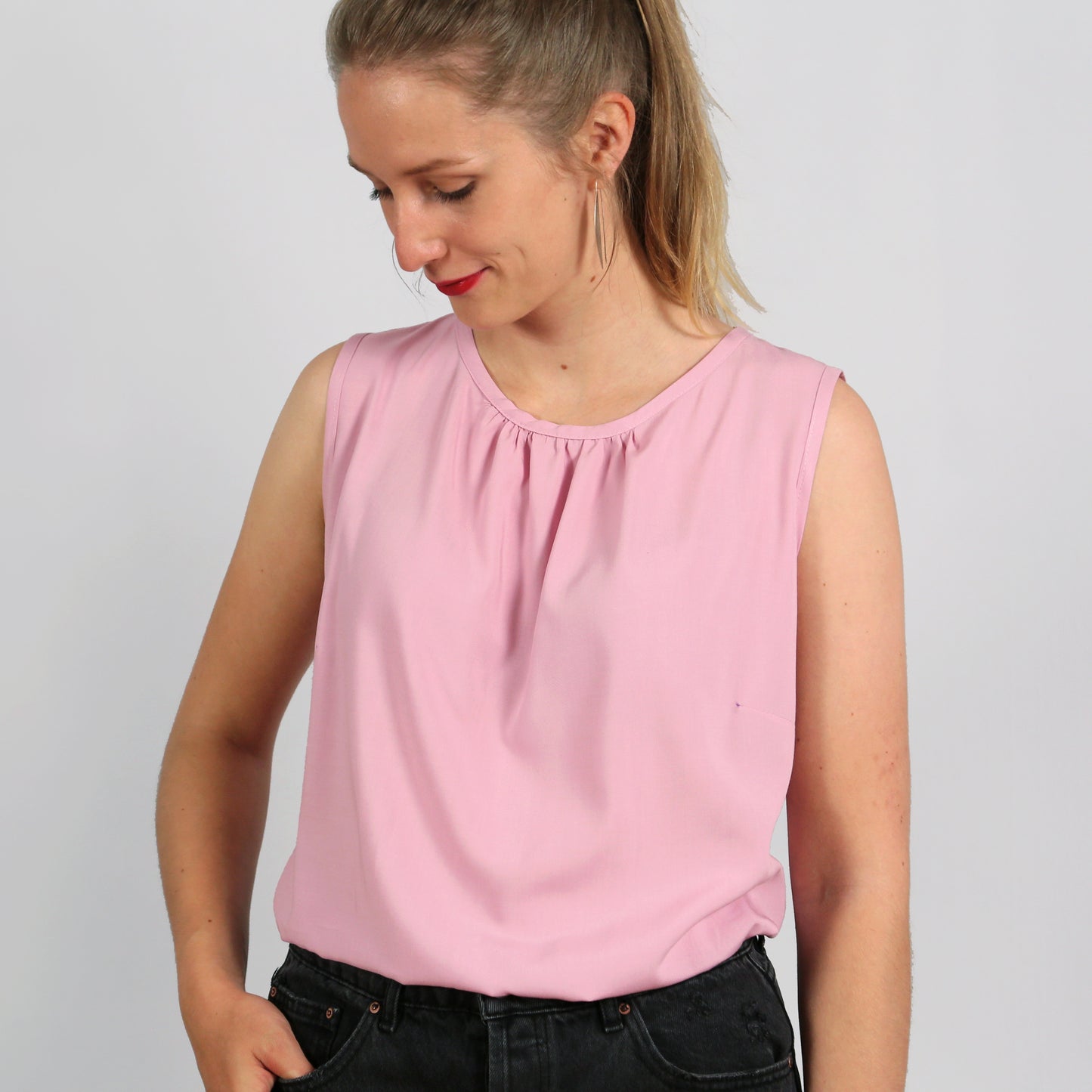 Blusentop FRAU CLARA | Papierschnitt