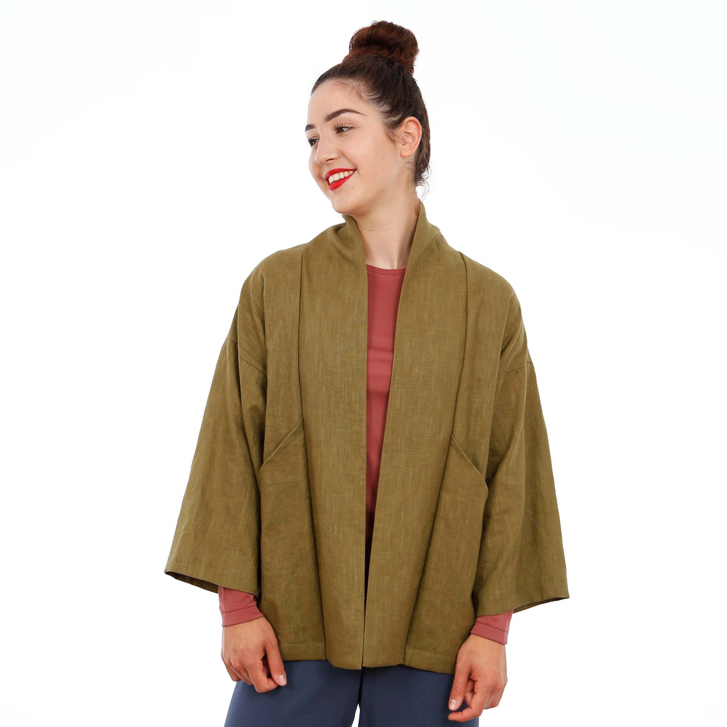 Kimonojacke FRAU SINA | Papierschnitt