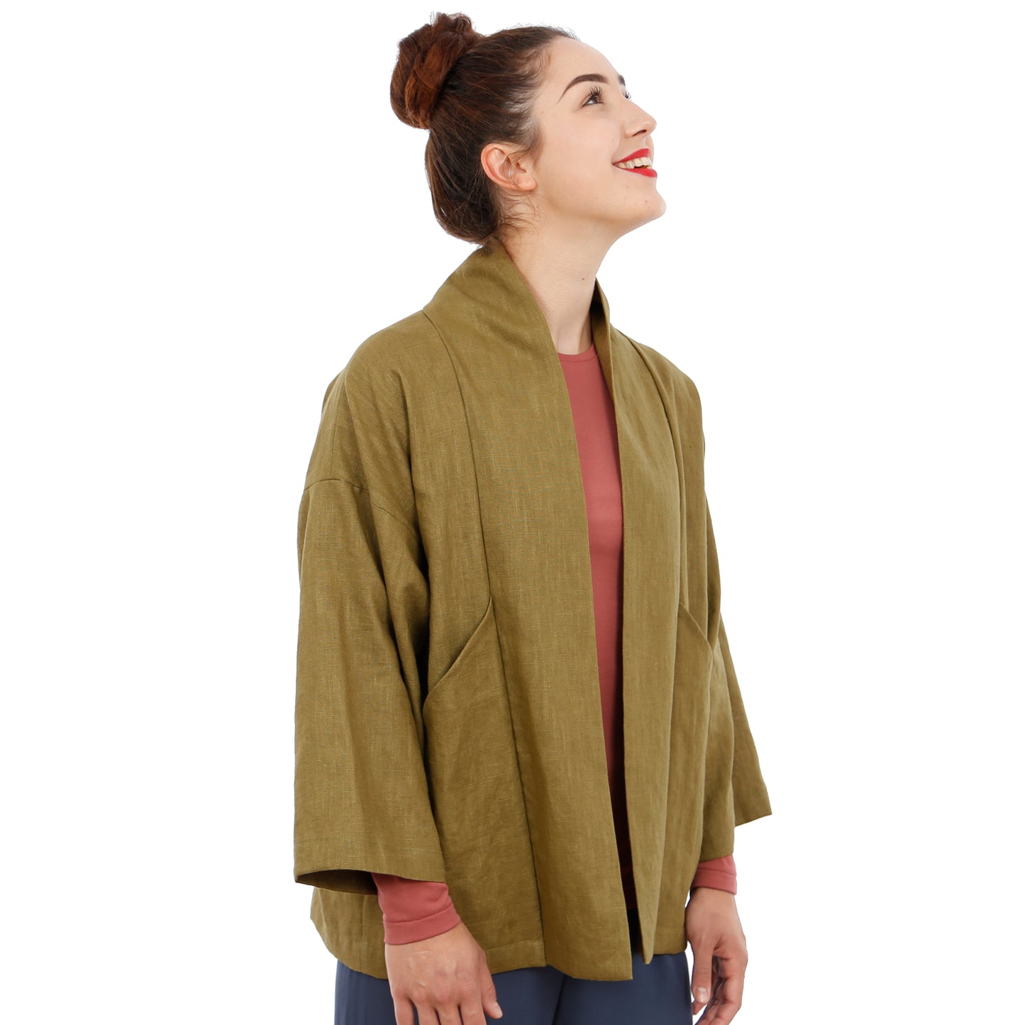 Kimonojacke FRAU SINA | Papierschnitt