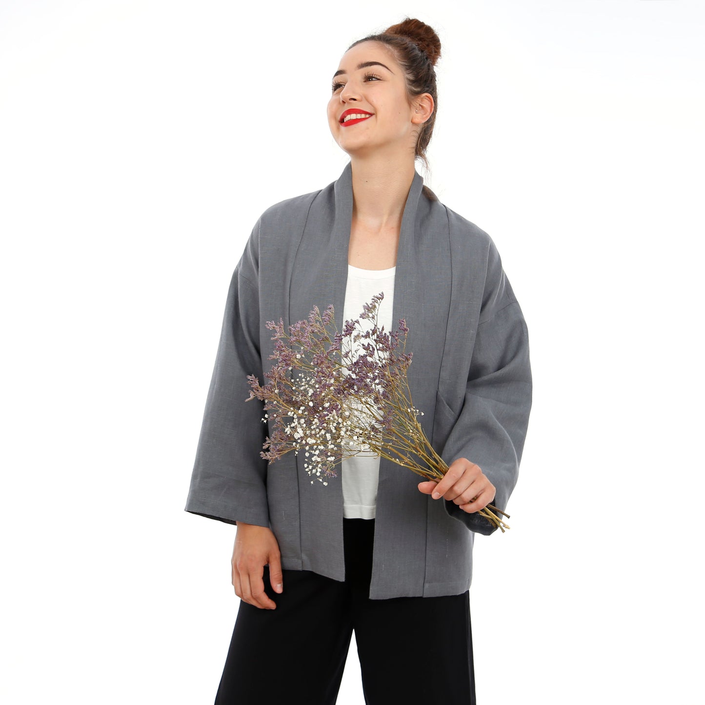 Kimonojacke FRAU SINA | Papierschnitt