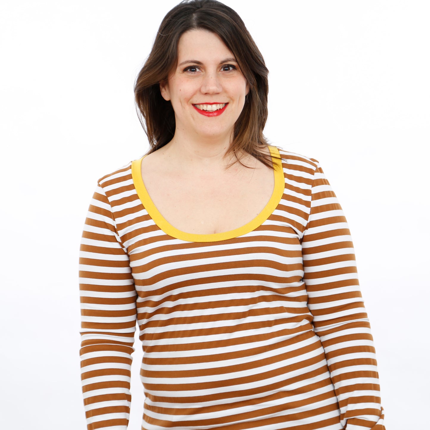 Basicshirt FRAU ANICA | Papierschnitt