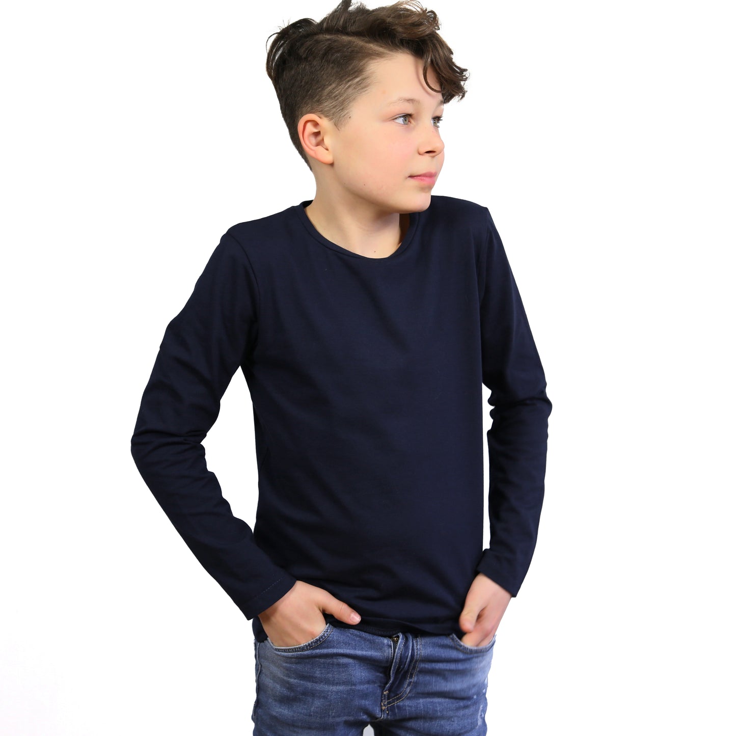 Langarmshirt LEVI | Papierschnitt
