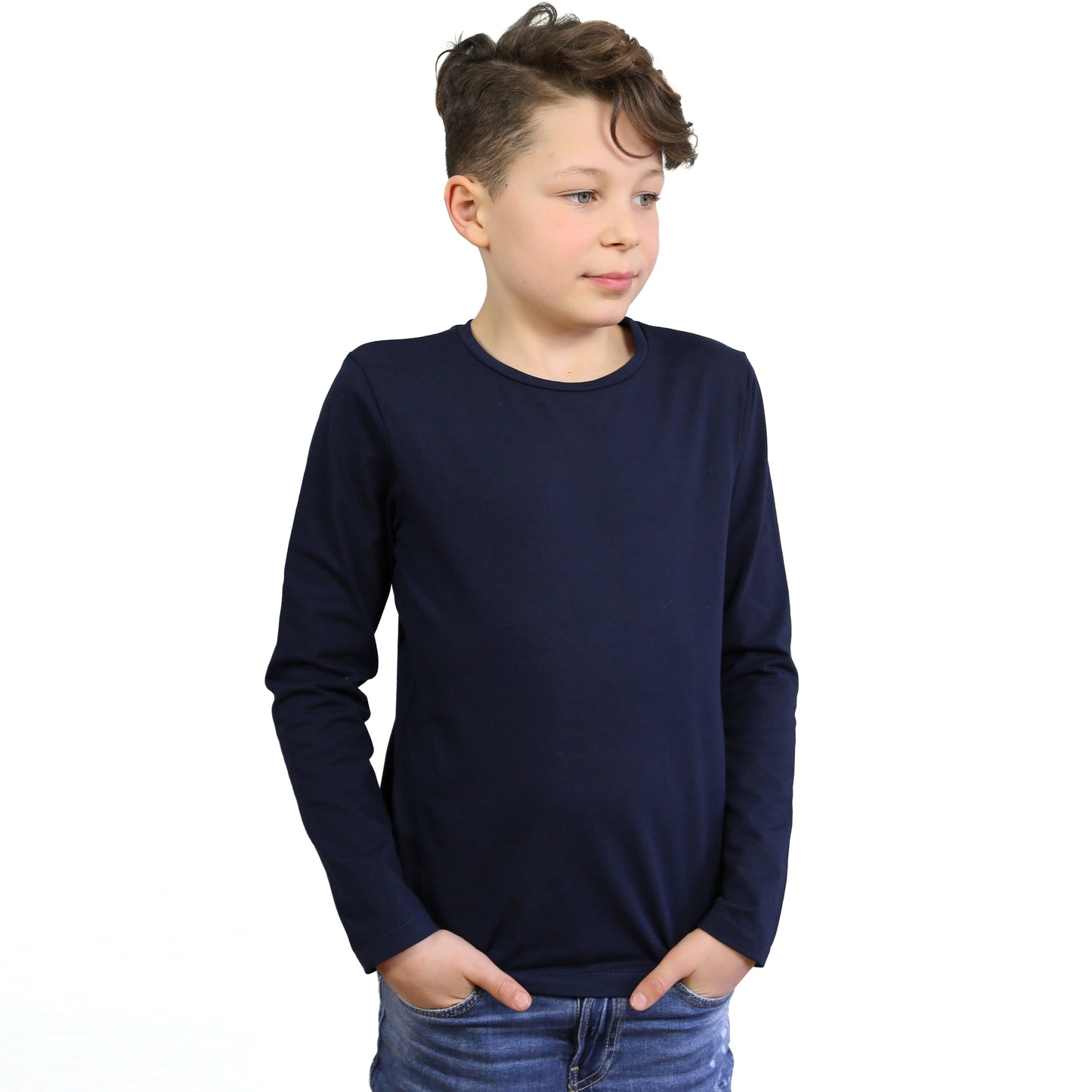 Langarmshirt LEVI | Papierschnitt