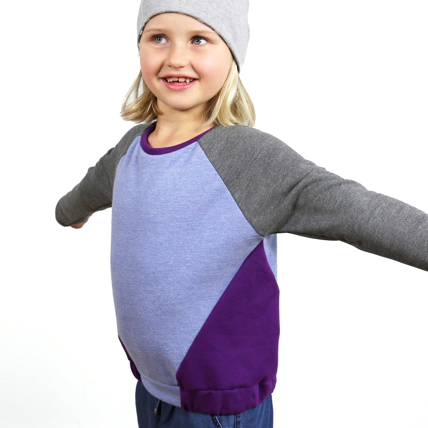 Raglansweater LILLE | Papierschnitt
