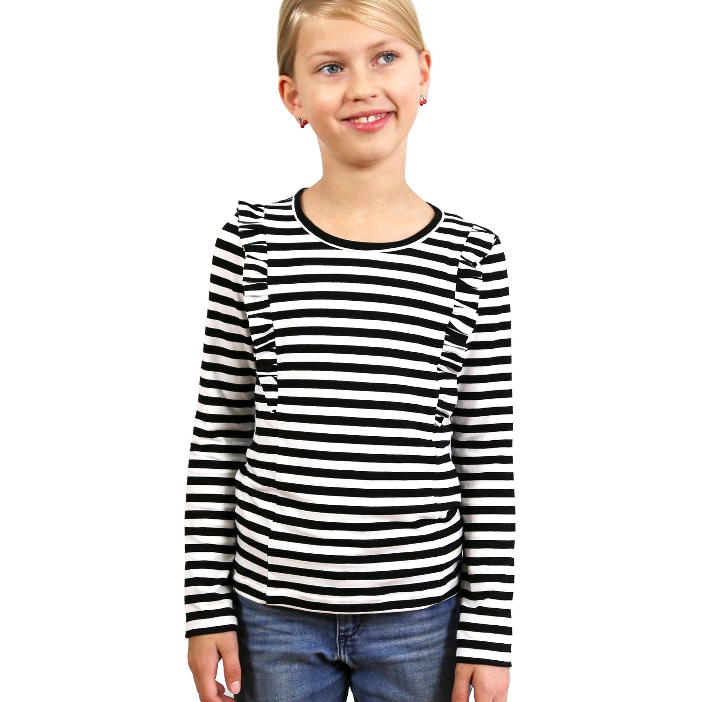 Rüschenshirt SARA | Papierschnitt
