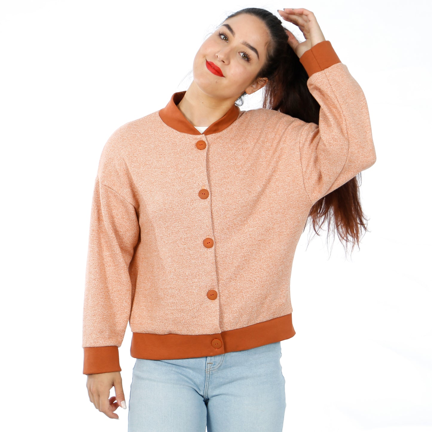 Cardigan FRAU AYLA | Papierschnitt