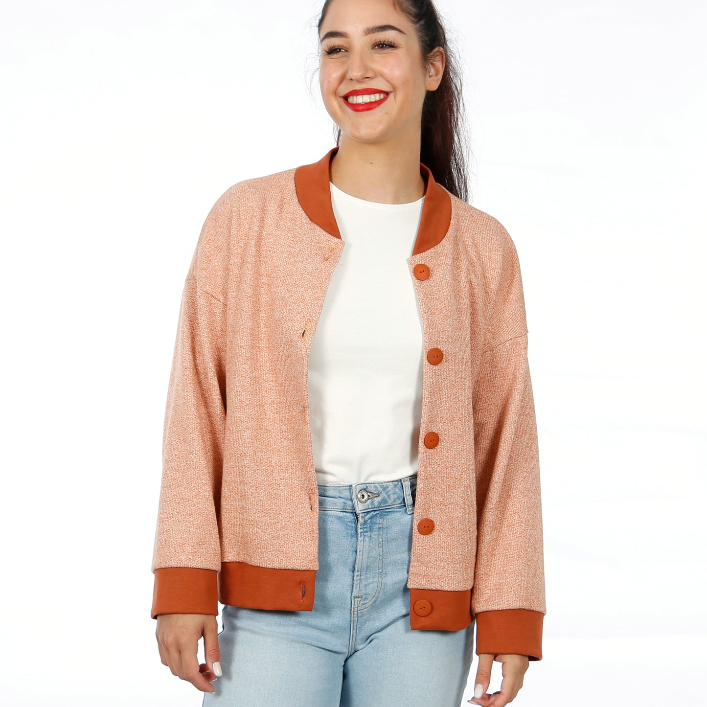 Cardigan FRAU AYLA | Papierschnitt