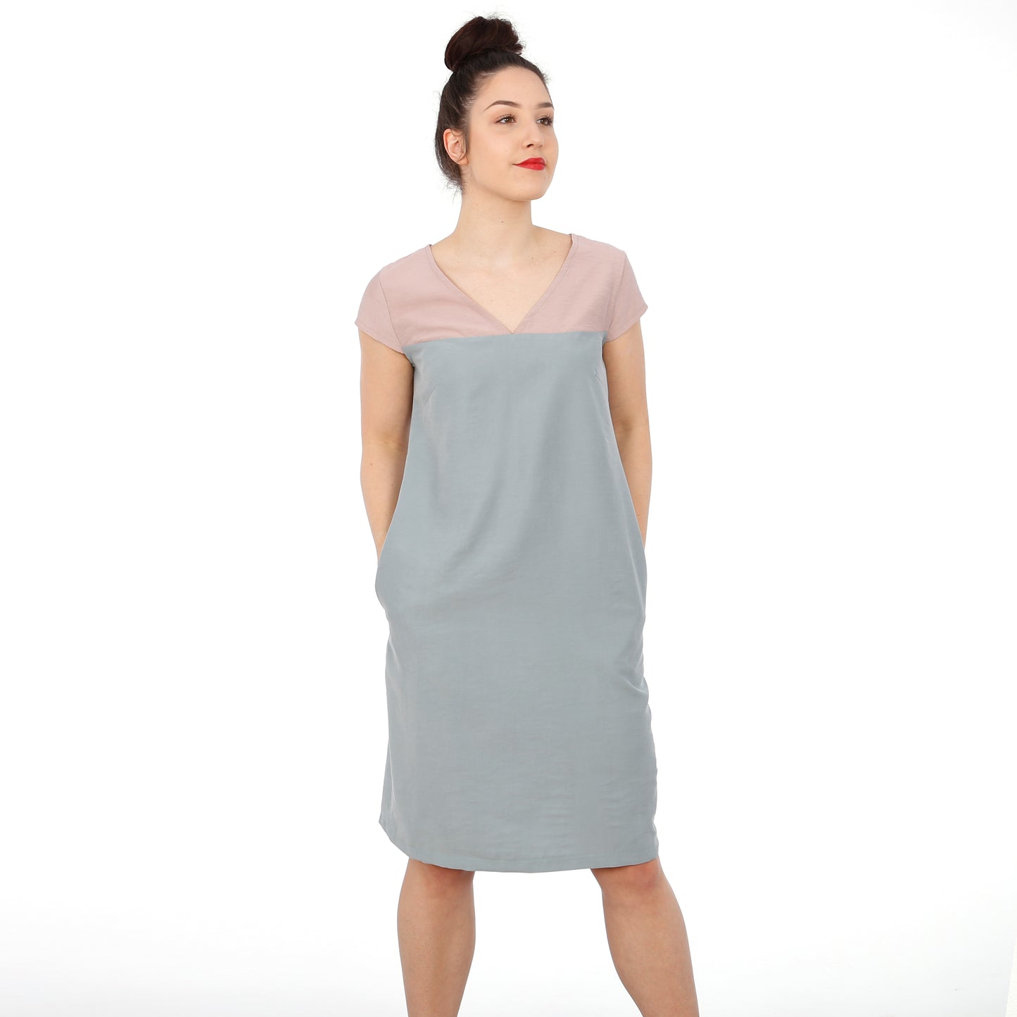 Kurzarmkleid FRAU ALVA | Papierschnitt