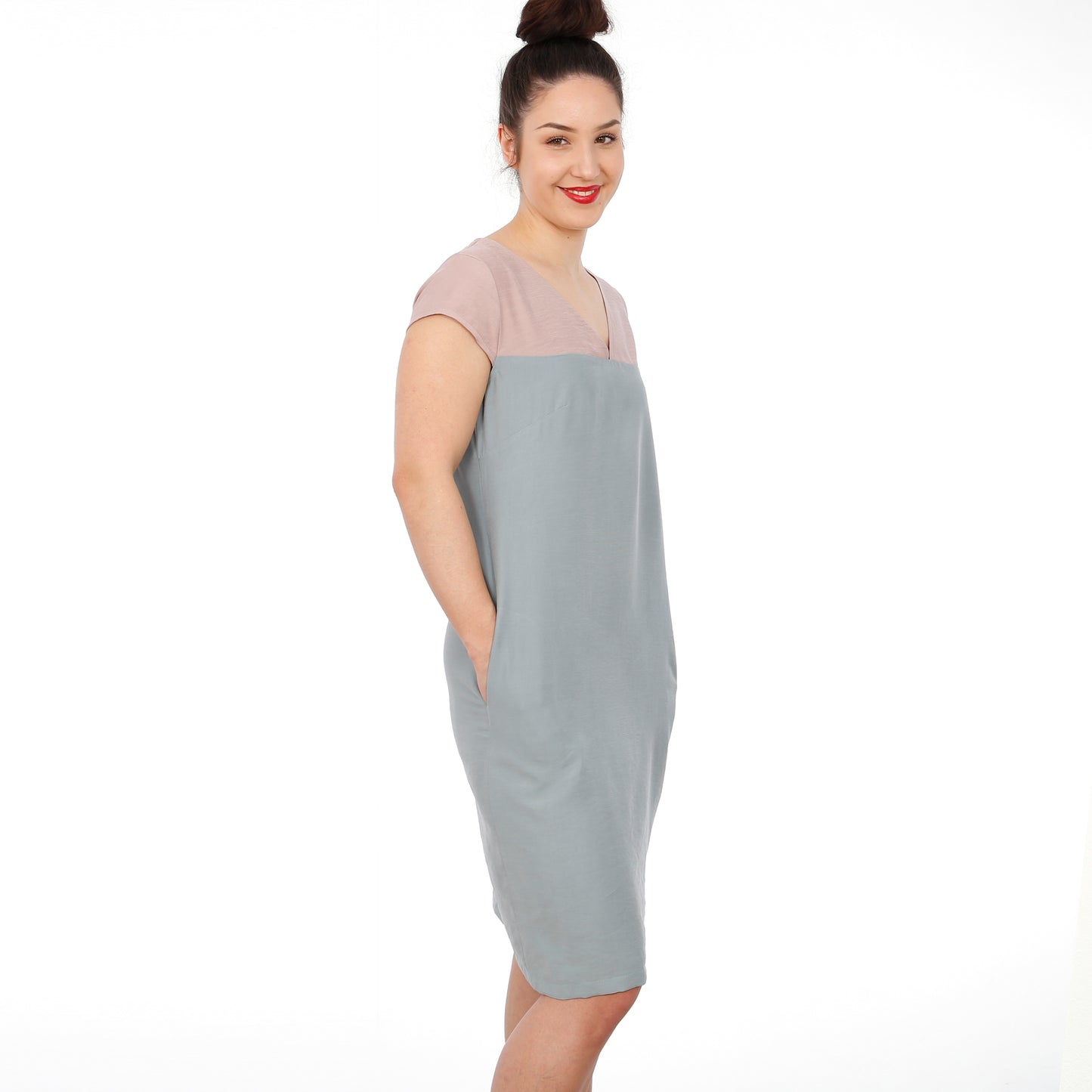 Kurzarmkleid FRAU ALVA | Papierschnitt