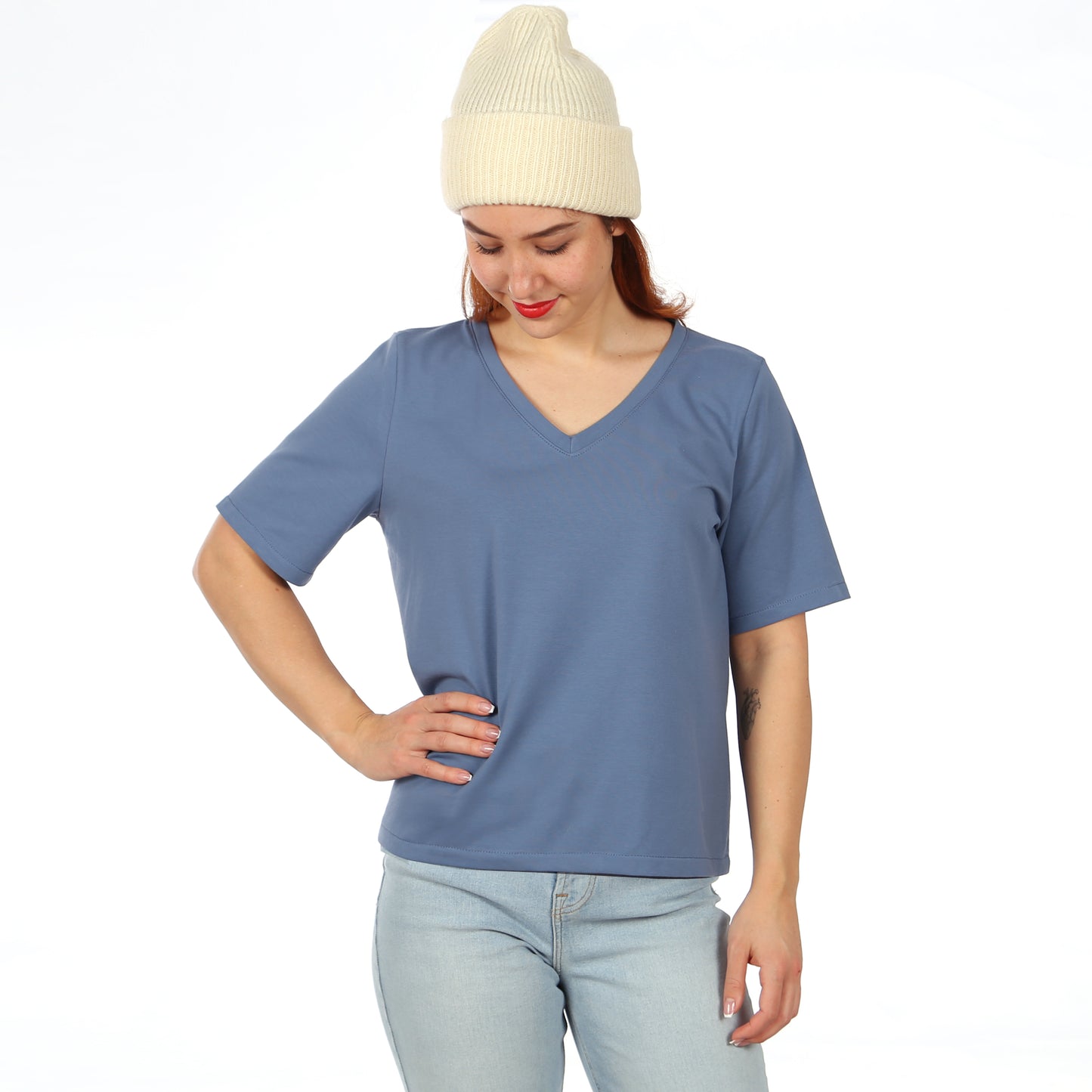 V-Shirt FRAU KAY | Papierschnitt