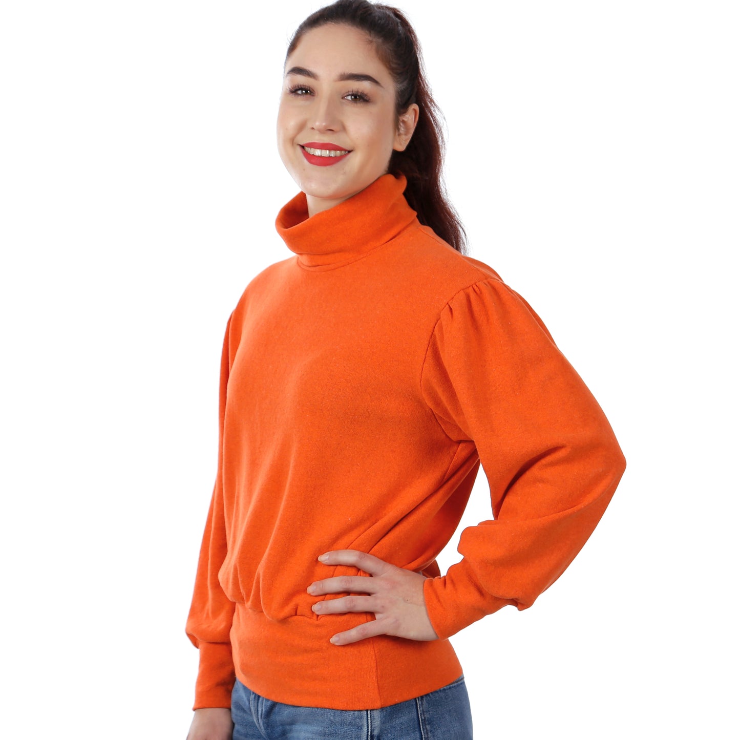 Rollkragenpullover FRAU OKE | Papierschnitt