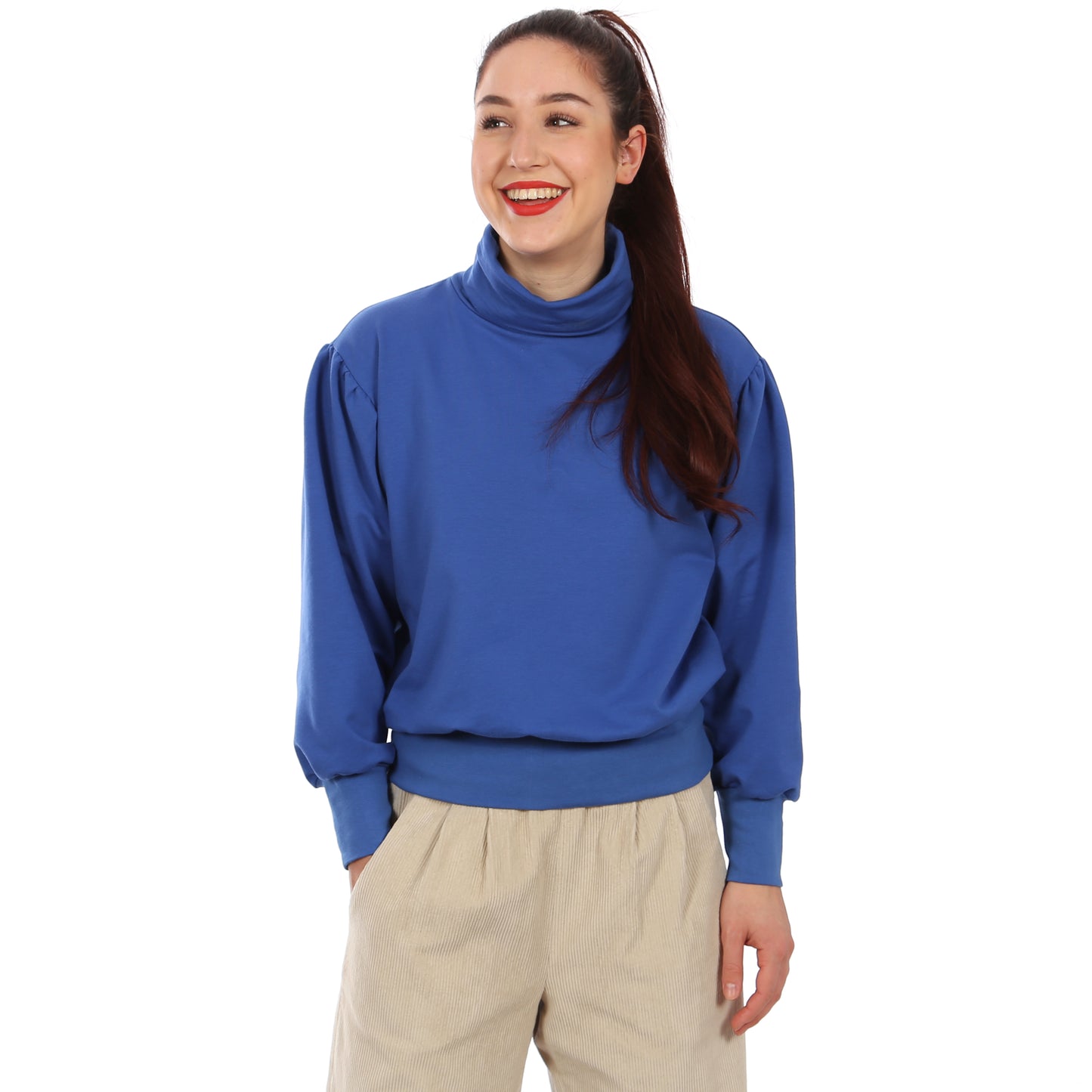 Rollkragenpullover FRAU OKE | Papierschnitt