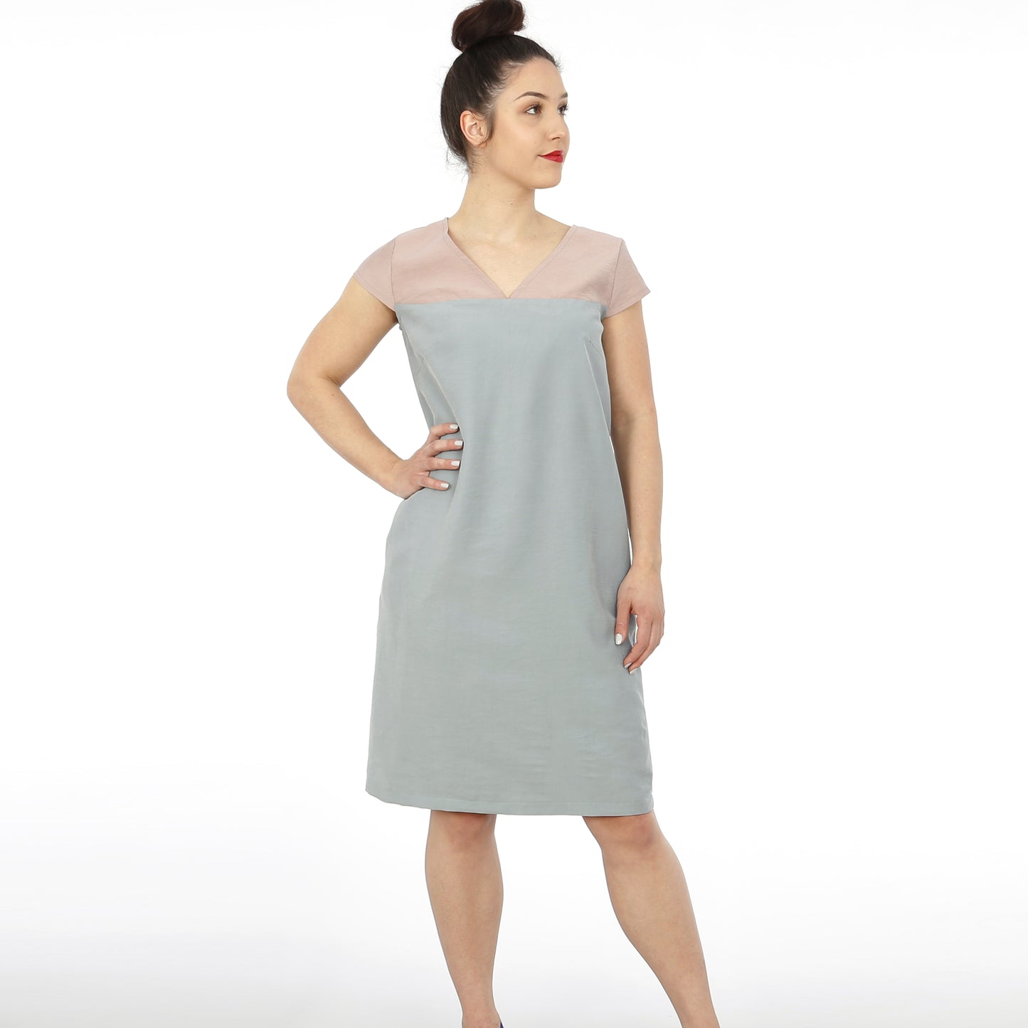Kurzarmkleid FRAU ALVA | Papierschnitt