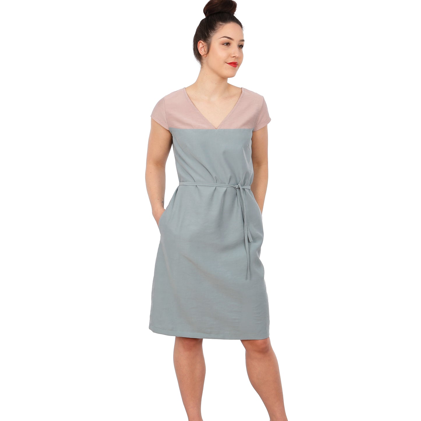 Kurzarmkleid FRAU ALVA | Papierschnitt