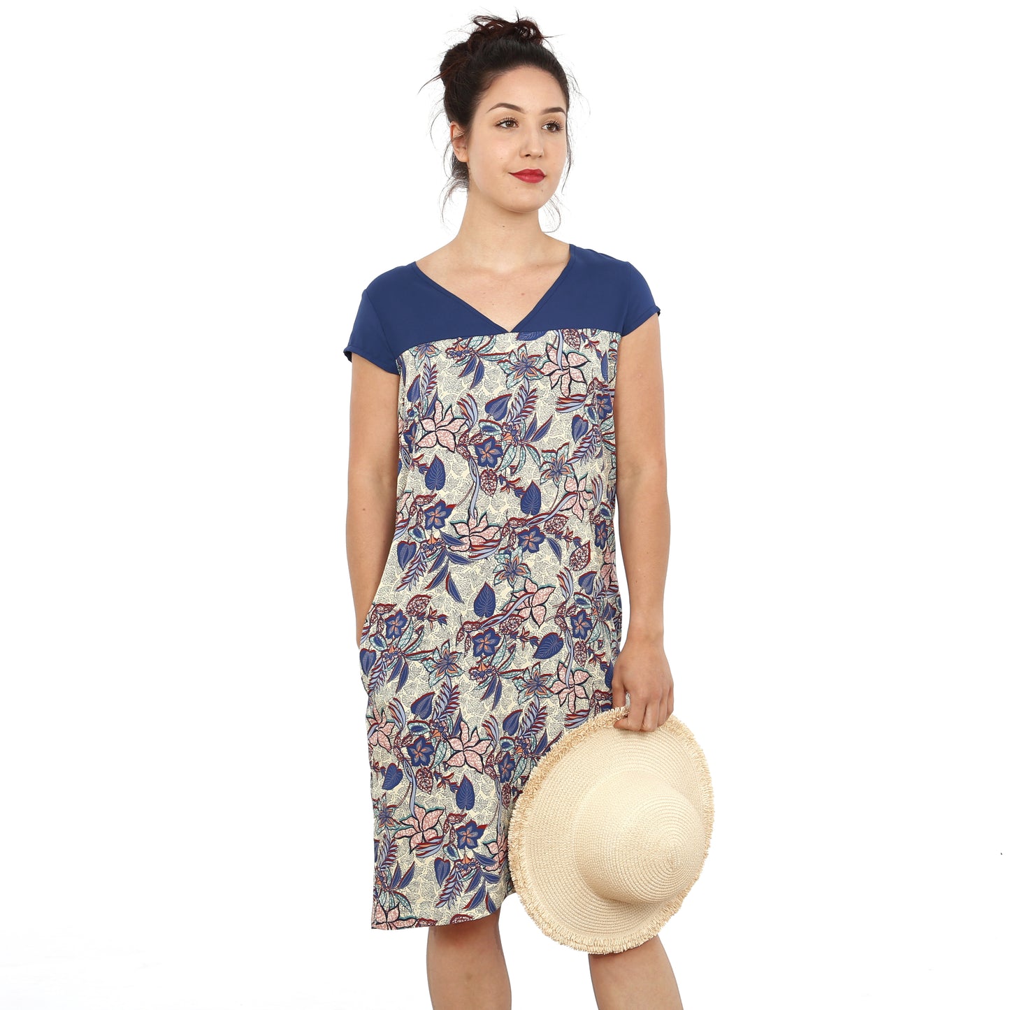 Kurzarmkleid FRAU ALVA | Papierschnitt