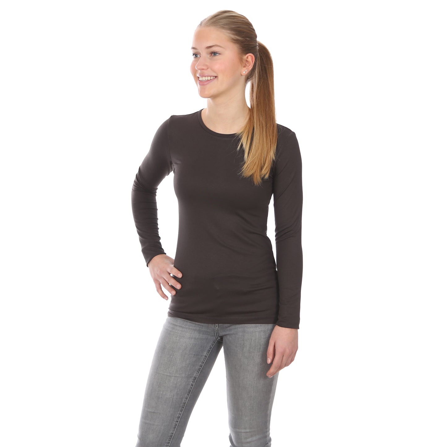 Basicshirt FRAU TANIA | Papierschnitt