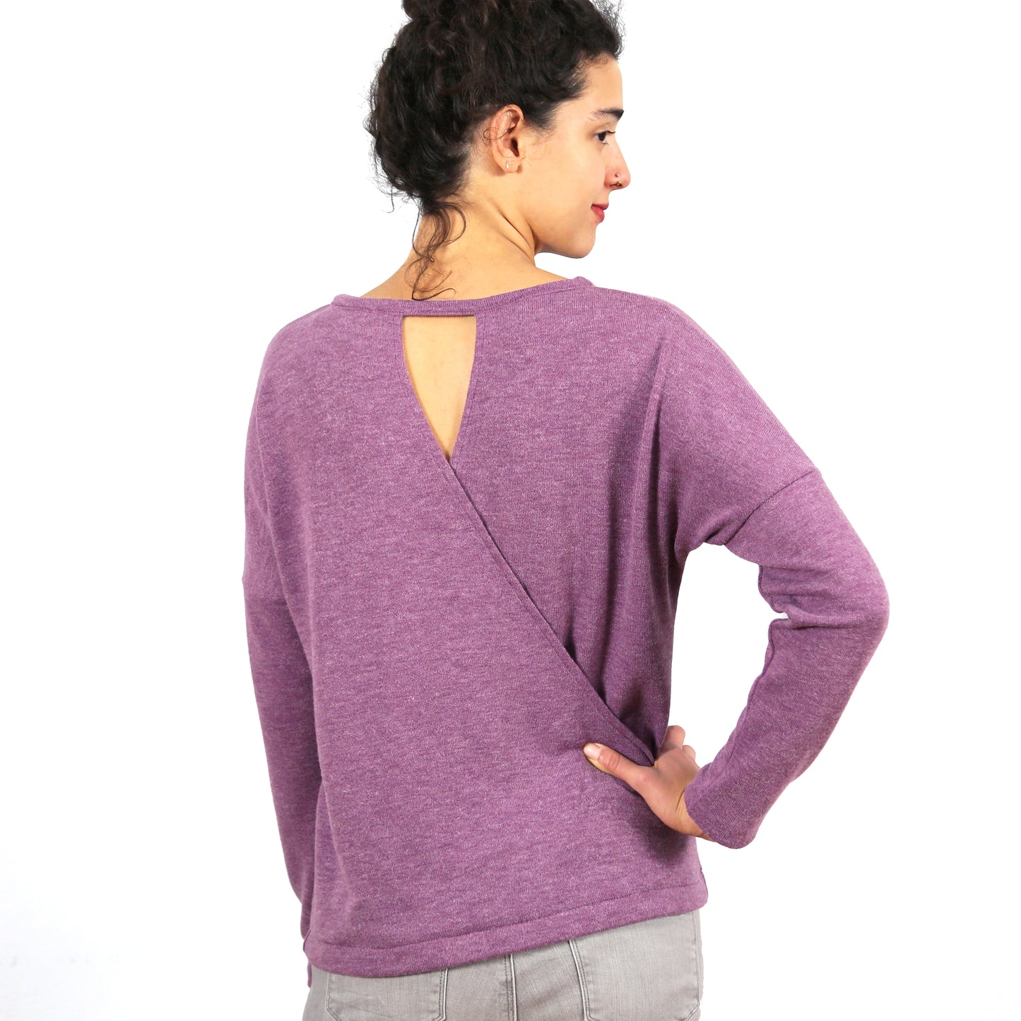 Wickelpullover FRAU VEGA | Papierschnitt