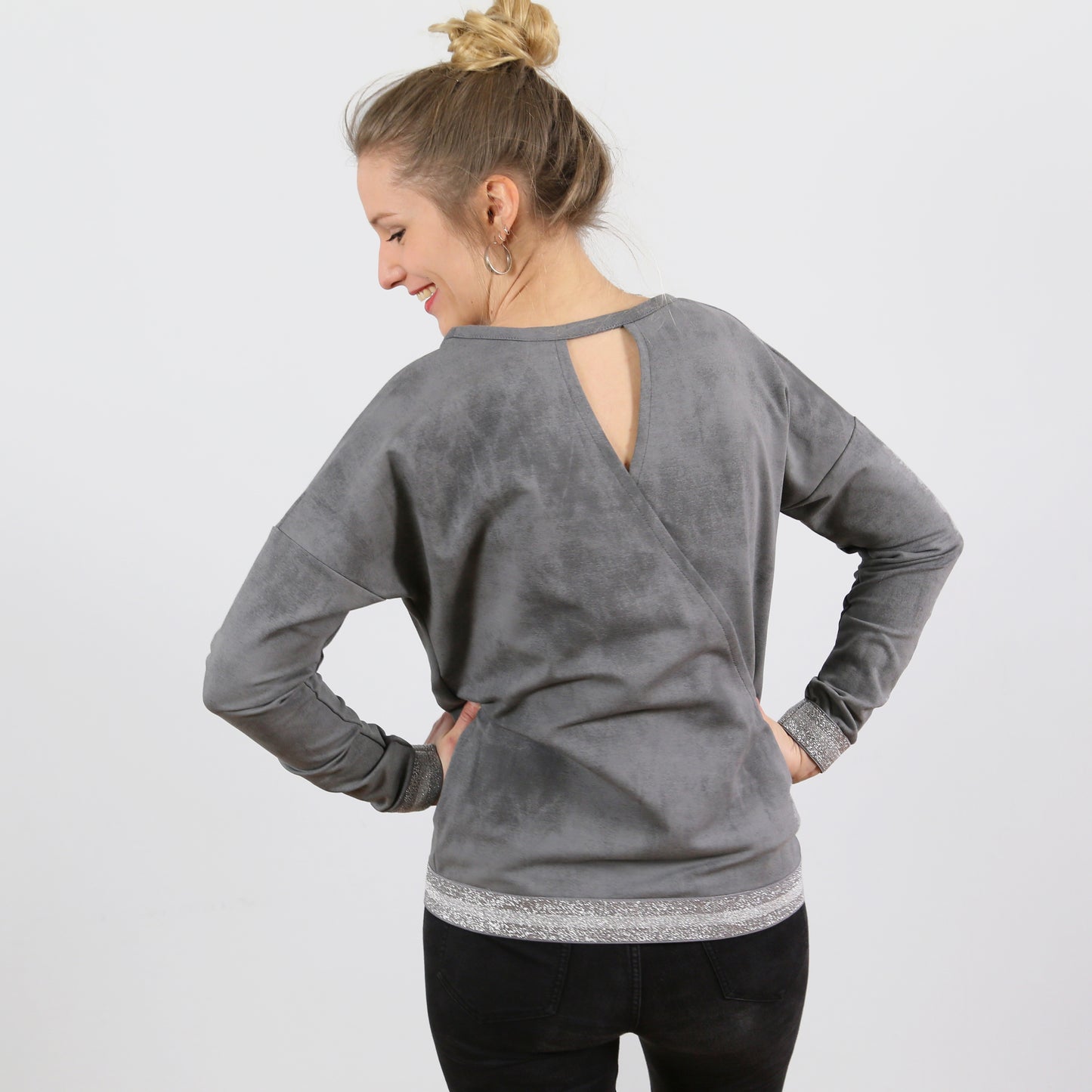 Wickelpullover FRAU VEGA | Papierschnitt