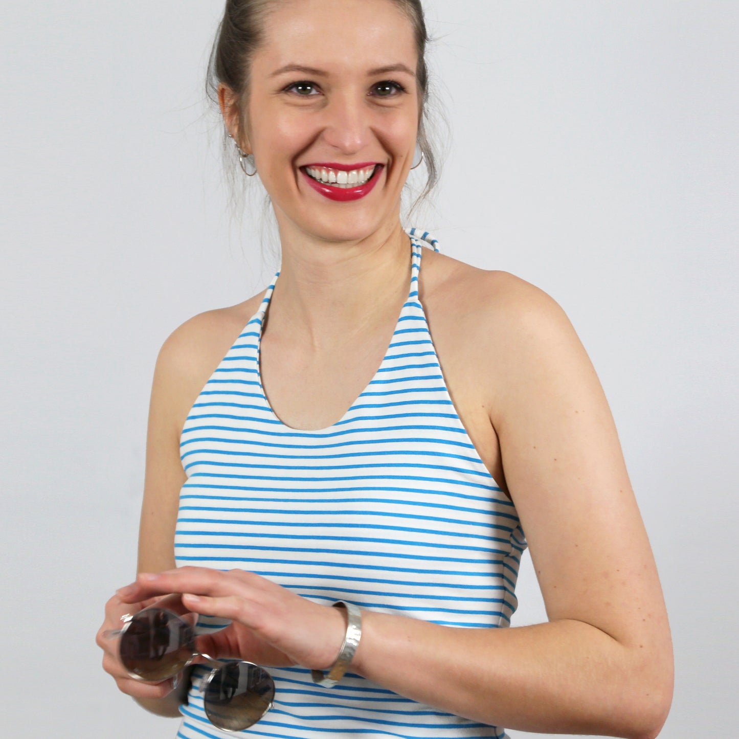 Neckholdertop FRAU FENNA | Papierschnitt