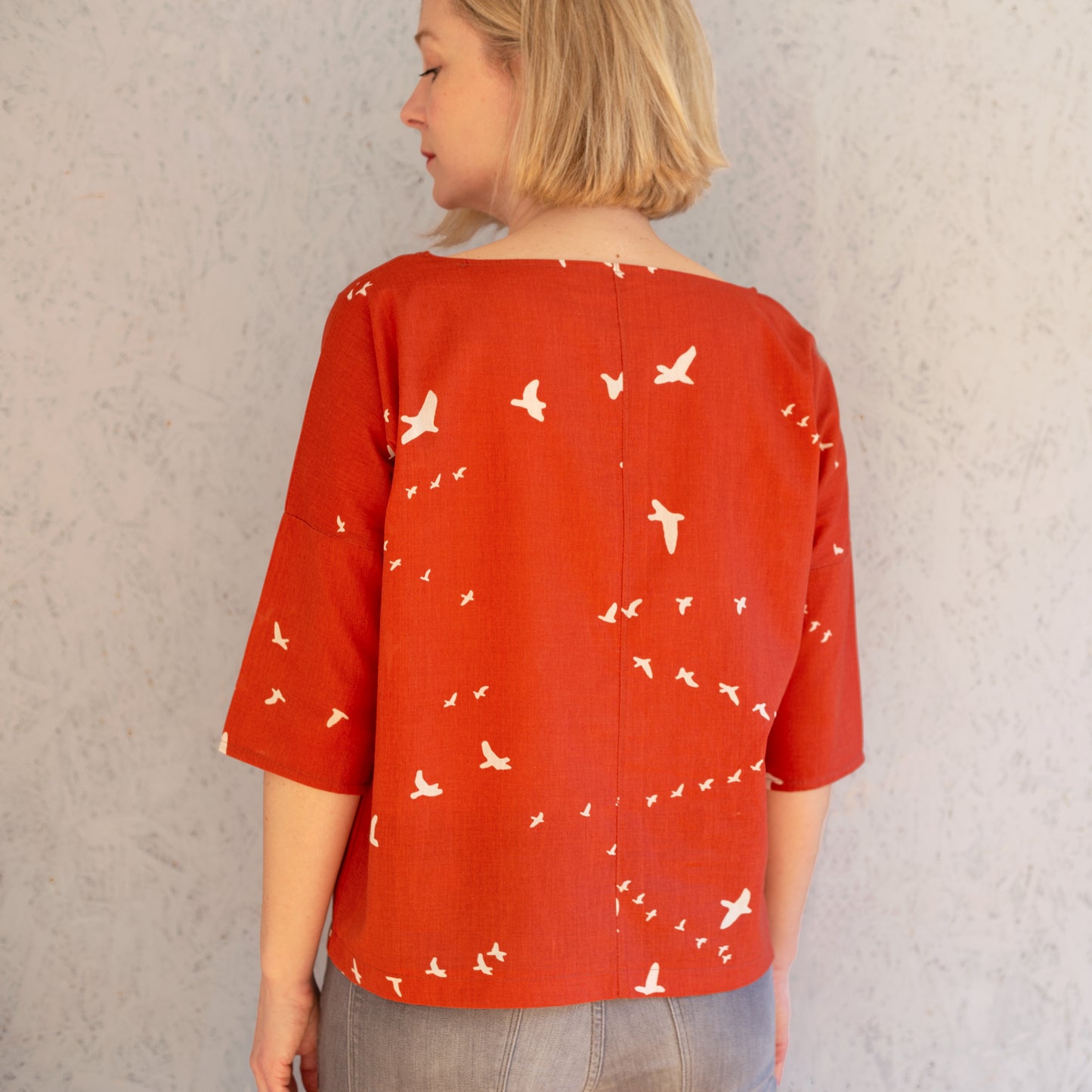 Bluse  FRAU AIKO | Papierschnitt