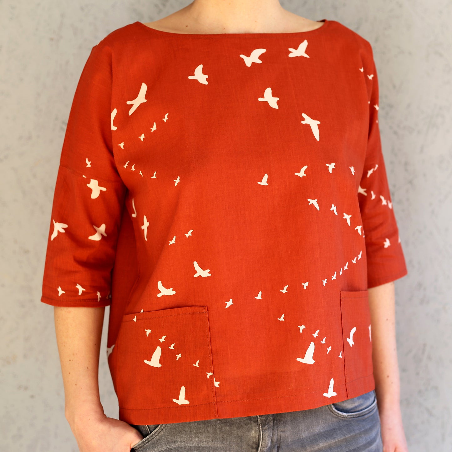 Bluse  FRAU AIKO | Papierschnitt
