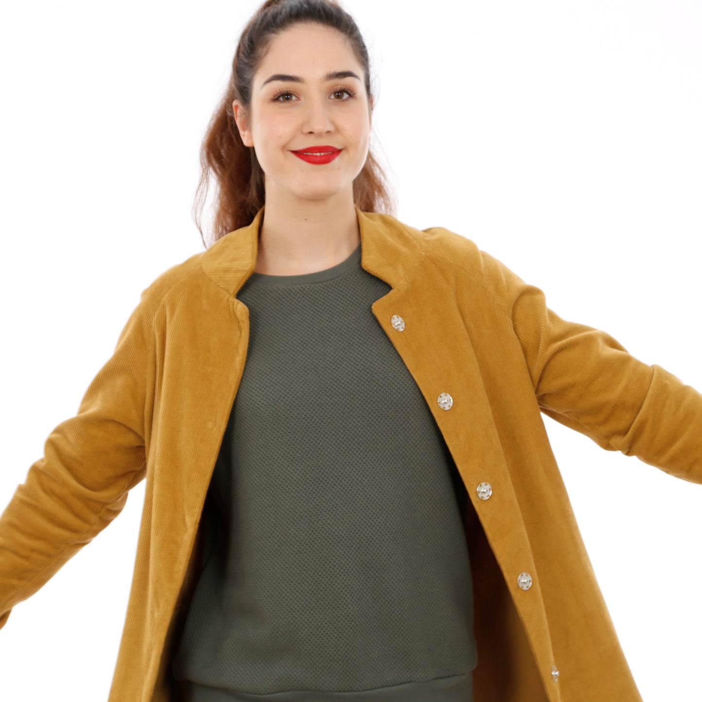 Kurzmantel FRAU LINDA | Papierschnitt
