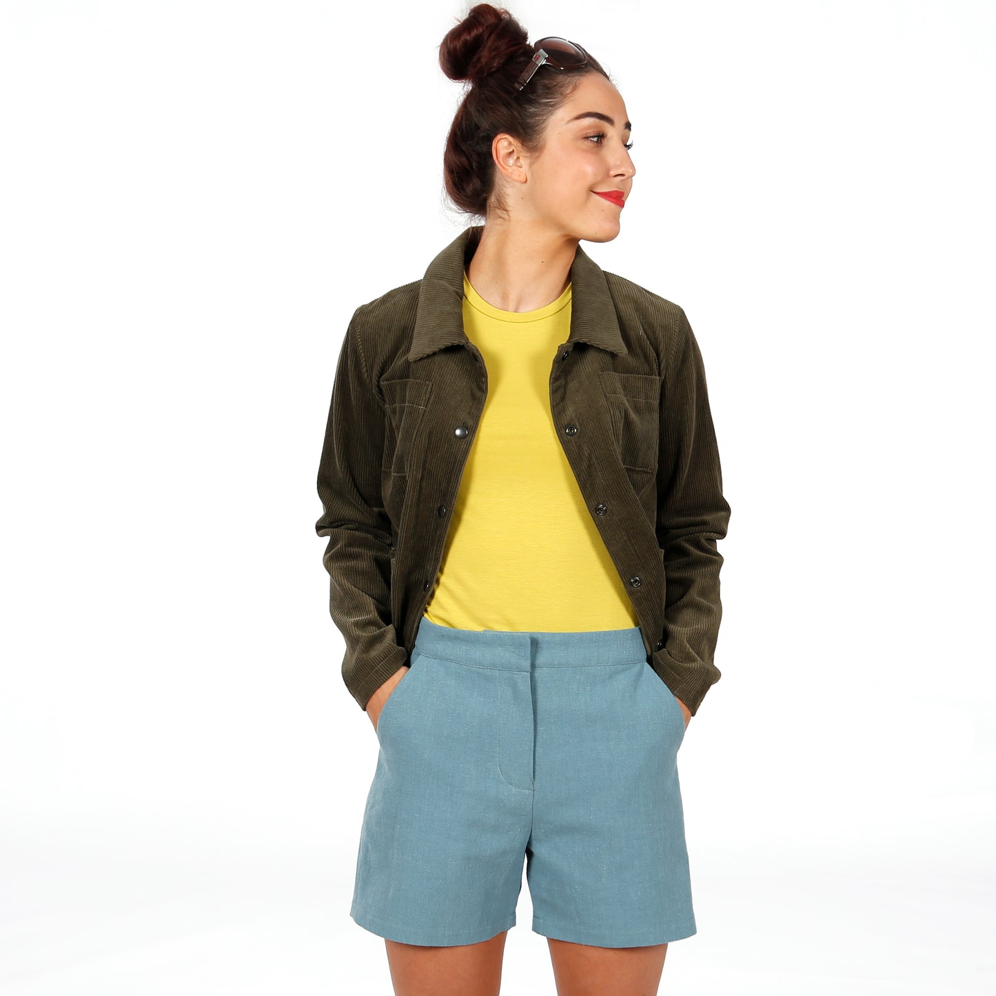 Shorts FRAU GIULIA | Papierschnitt