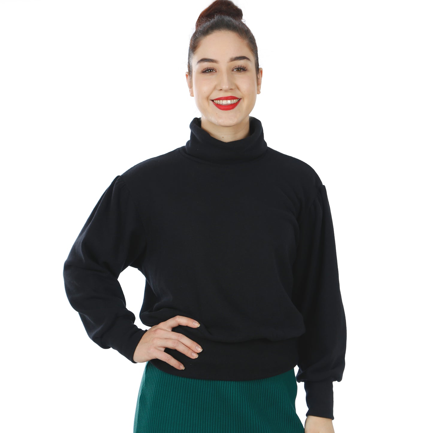 Rollkragenpullover FRAU OKE | Papierschnitt