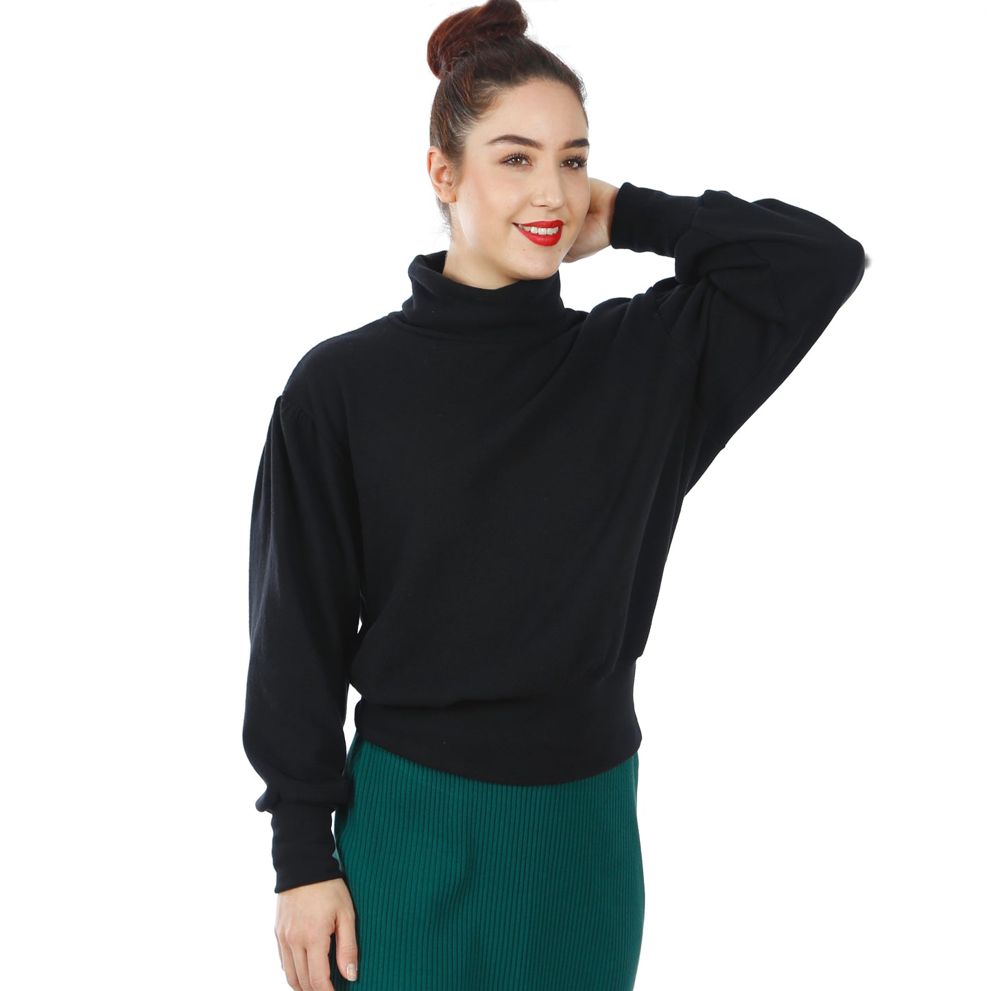 Rollkragenpullover FRAU OKE | Papierschnitt