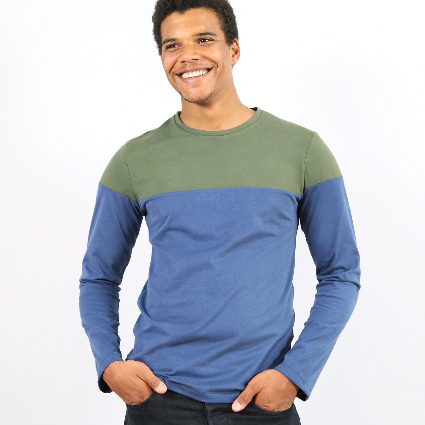 Langarmshirt HERR LEVI | Papierschnitt