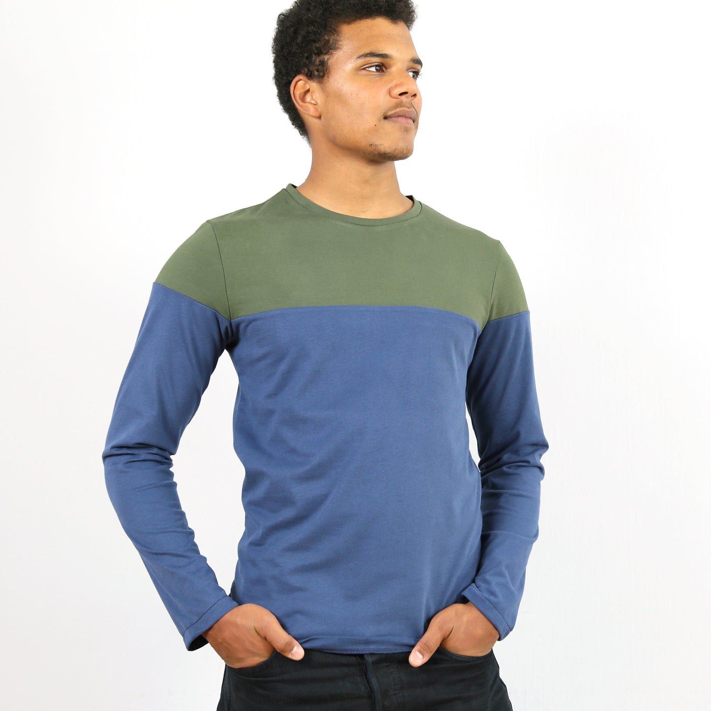 Langarmshirt HERR LEVI | Papierschnitt