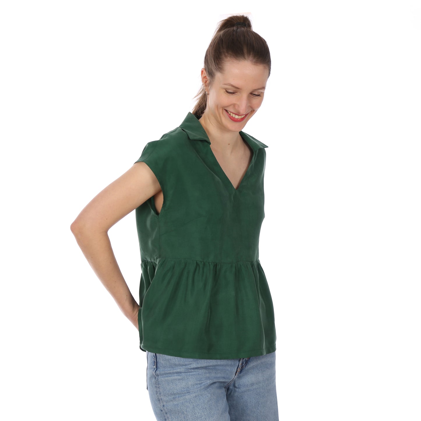 Blusentop FRAU ANETT | Papierschnitt