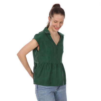 Blusentop FRAU ANETT | Papierschnitt