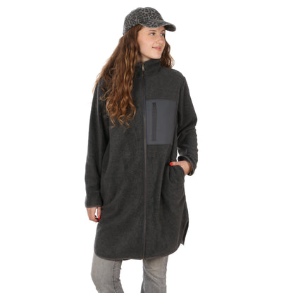 Fleecemantel FRAU MOA | Papierschnitt