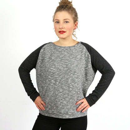 Raglansweater FRAU MONA | Papierschnitt