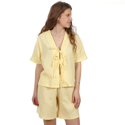 Sommerpyjama FRAU VIOLA | Papierschnitt