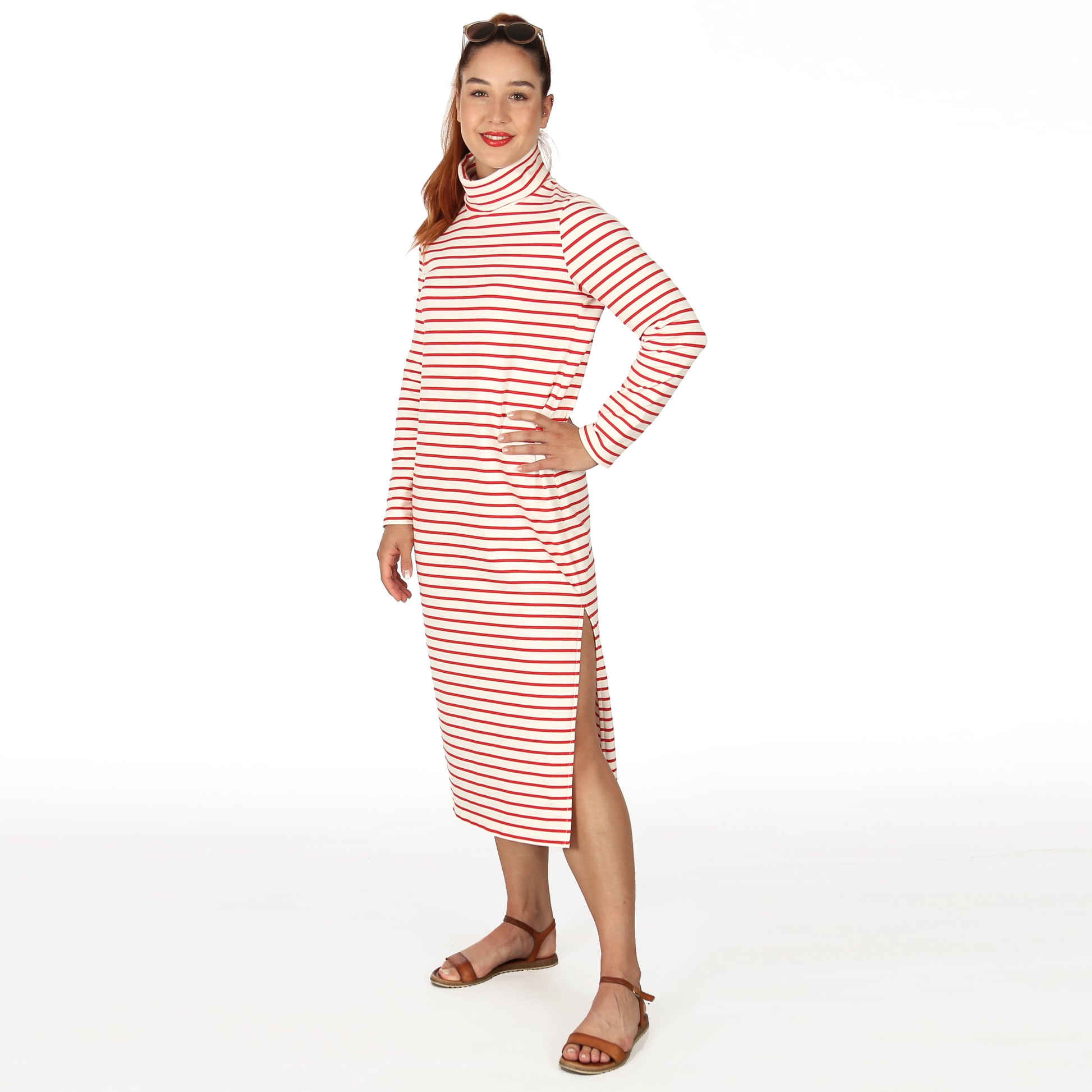 Sweatkleid FRAU NORA Papierschnitt – STUDIO SCHNITTREIF